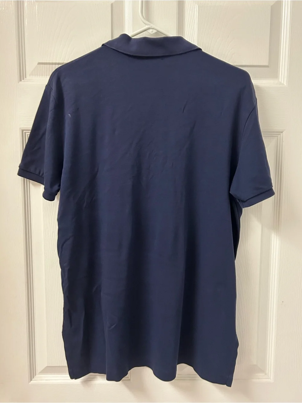 Ralph Lauren Navy Blue Polo SZ Large with Gold Pony Embroidery